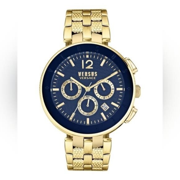 New Original VERSUS VERSACE Logo Gent Chrono Men's Watch VSP764921